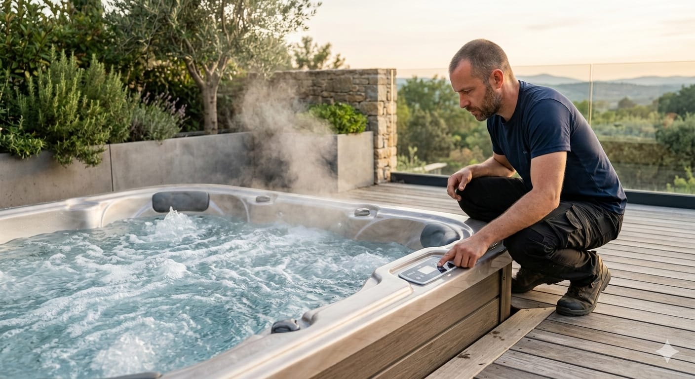 Technicien EdenSpa en diagnostic